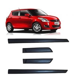 Side Door Beading Door Protector Accessories for Swift (12-17)  Black